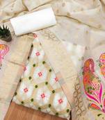 printed unstitched dress material