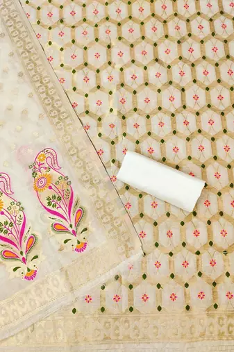 Printed Unstitched Dress Material