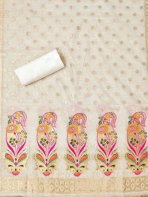 printed unstitched dress material 4