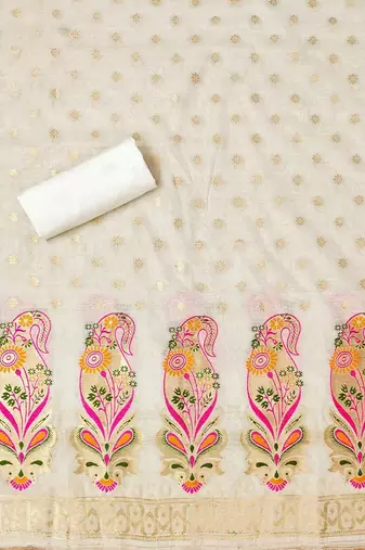 Printed Unstitched Dress Material