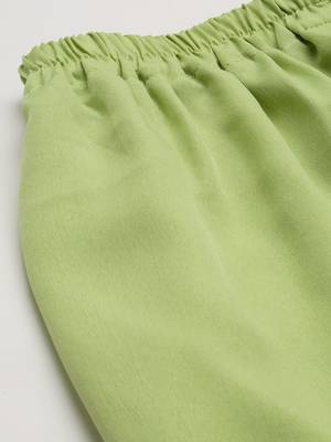 Green Embroidered Unstitched Dress Material 3