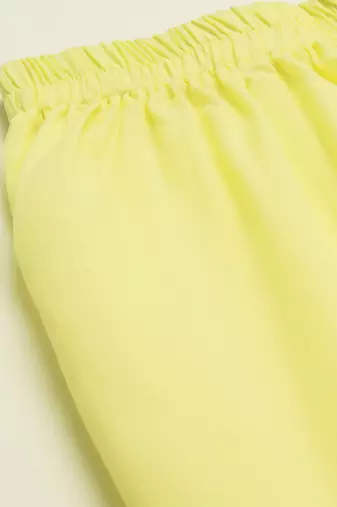 Yellow Embroidered Unstitched Dress Material
