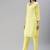 Yellow Embroidered Unstitched Dress Material
