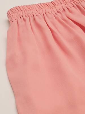 Pink Embroidered Unstitched Dress Material 3