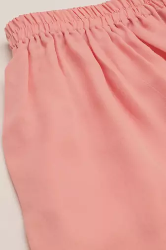 Pink Embroidered Unstitched Dress Material