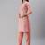 Pink Embroidered Unstitched Dress Material