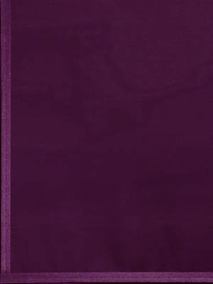 Purple Embroidered Unstitched Dress Material 4