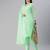 Sea Green Embroidered Unstitched Dress Material
