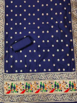 Woven Design Unstitched Dress Material 3