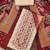Floral Printed Regular Mirror Work Organza Unstitched Dress Material