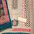 Floral Printed Regular Mirror Work Organza Unstitched Dress Material
