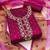 Ethnic Motifs Woven Design Beads And Stones Unstitched Dress Material