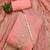 Embroidered Art Silk Unstitched Dress Material