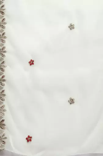 Embroidered Unstitched Dress Material