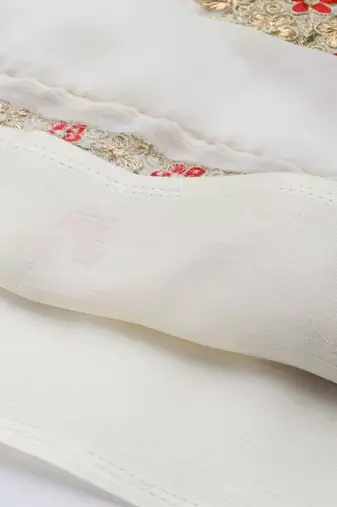Embroidered Unstitched Dress Material