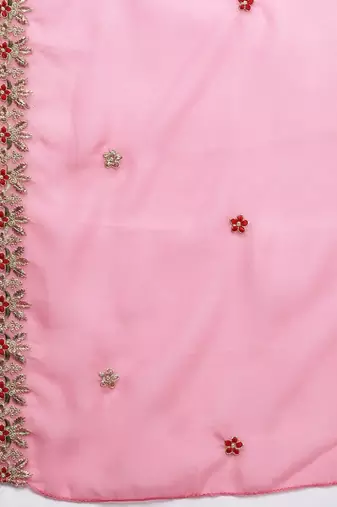 Embroidered Unstitched Dress Material