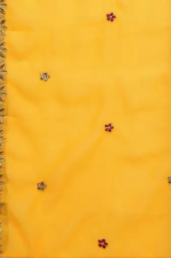 Embroidered Unstitched Dress Material