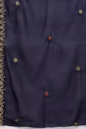 Embroidered Unstitched Dress Material