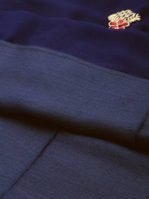 Embroidered Unstitched Dress Material 4