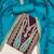 Paisley Embroidered Sequinned Silk Unstitched Dress Material