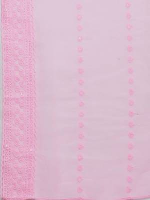 embroidered unstitched dress material 3