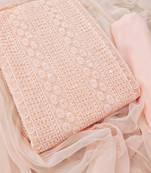 Embroidered Unstitched Dress Material