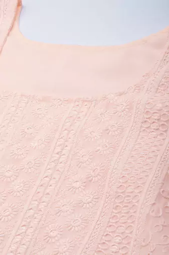 Embroidered Unstitched Dress Material
