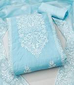 Ethnic Motifs Embroidered Unstitched Dress Material