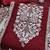 Embroidered Art Silk Unstitched Dress Material