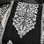 Embroidered Art Silk Unstitched Dress Material