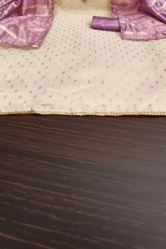Embroidered Unstitched Dress Material