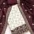 Women Silk Blend Embroidered Dress Material