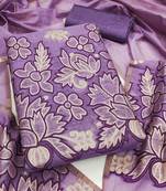 Embroidered Unstitched Dress Material