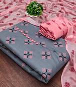Geometric Printed Unstitched Dress Material