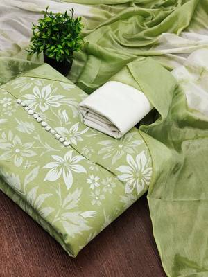printed cotton unstitched dress material 1