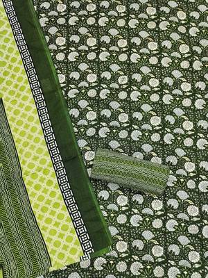 floral printed unstitched dress material 3
