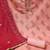 floral printed beads & stones unstitched dress material