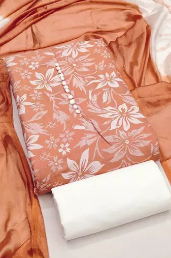 printed unstitched dress material