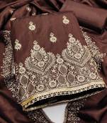 Jalpari Cotton Embroidered Unstitched Dress Material with Dupatta