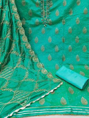 Printed Pure Cotton Unstitched Dress Material 2