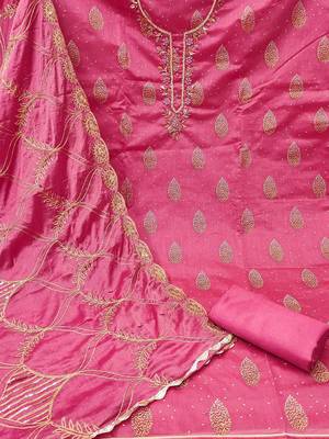Printed Pure Cotton Unstitched Dress Material 2