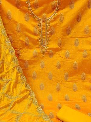 Printed Pure Cotton Unstitched Dress Material 3