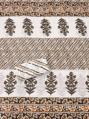 ethnic motifs printed cotton sequinned unstitched dress material 4