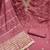ethnic motifs embroidered sequinned unstitched dress material