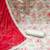 floral printed beads & stones detailed modal cotton unstitched dress material