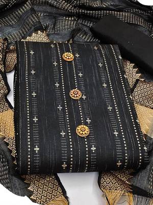 ethnic motifs woven design unstitched dress material 3