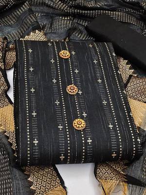 ethnic motifs woven design unstitched dress material 4