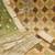 floral printed beads & stones dress material