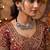 Adorable cute floral silver color oxidised necklace set styled for young girls