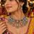 Eye catching multi color mirror work oxidised necklace set for grand festivities